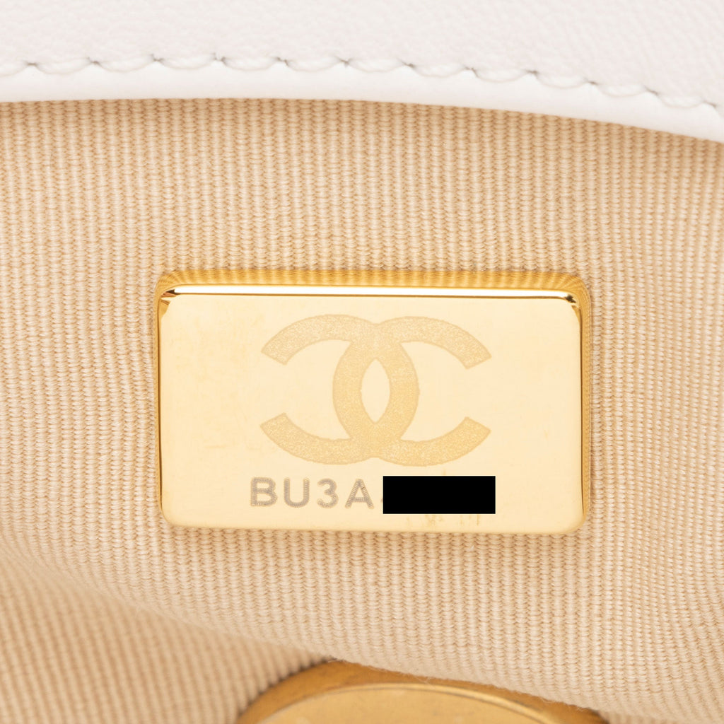 Chanel Lambskin 19 Medium Flap Shoulder Bag (SHF-mCNqcK)