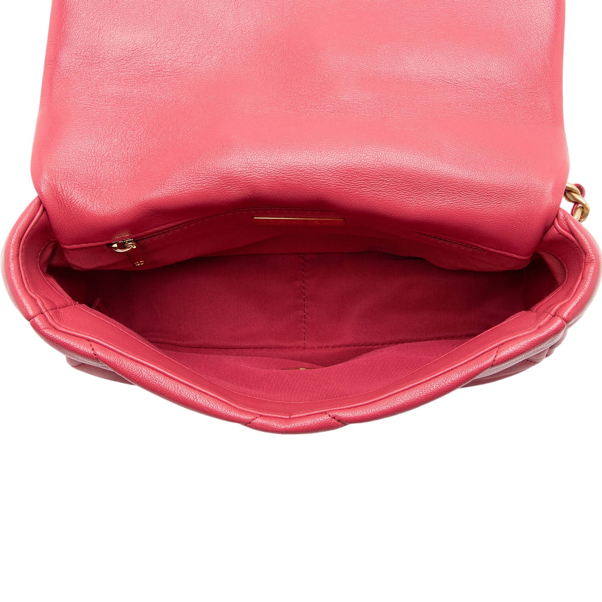 Chanel Lambskin 19 Medium Flap Shoulder Bag (SHF-eBjmry)