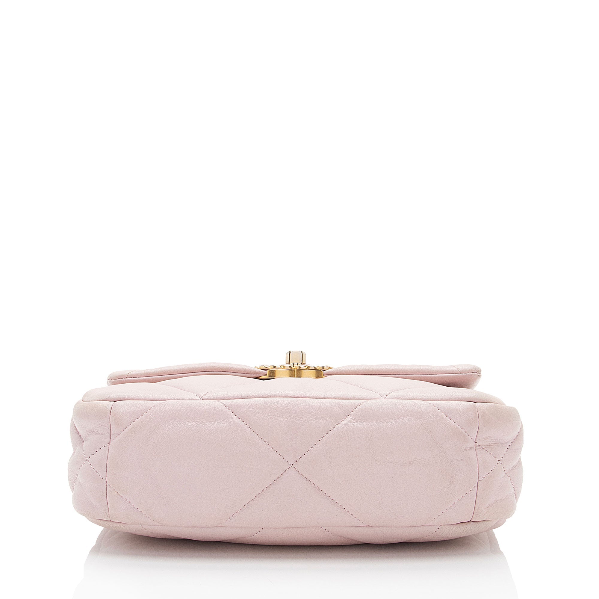 Chanel Lambskin 19 Medium Flap Shoulder Bag (SHF-YSbPqL)