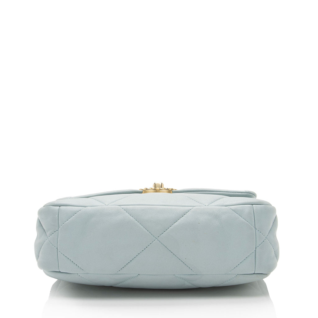Chanel Lambskin 19 Medium Flap Shoulder Bag