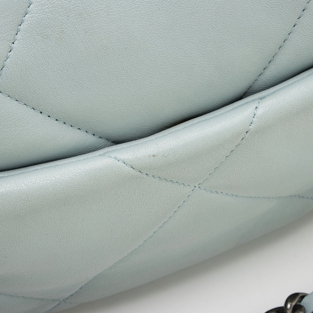 Chanel Lambskin 19 Medium Flap Shoulder Bag