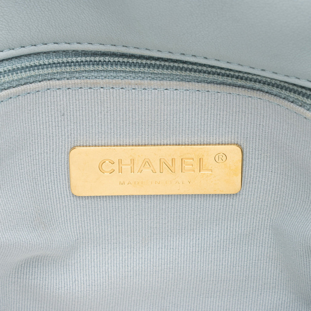 Chanel Lambskin 19 Medium Flap Shoulder Bag