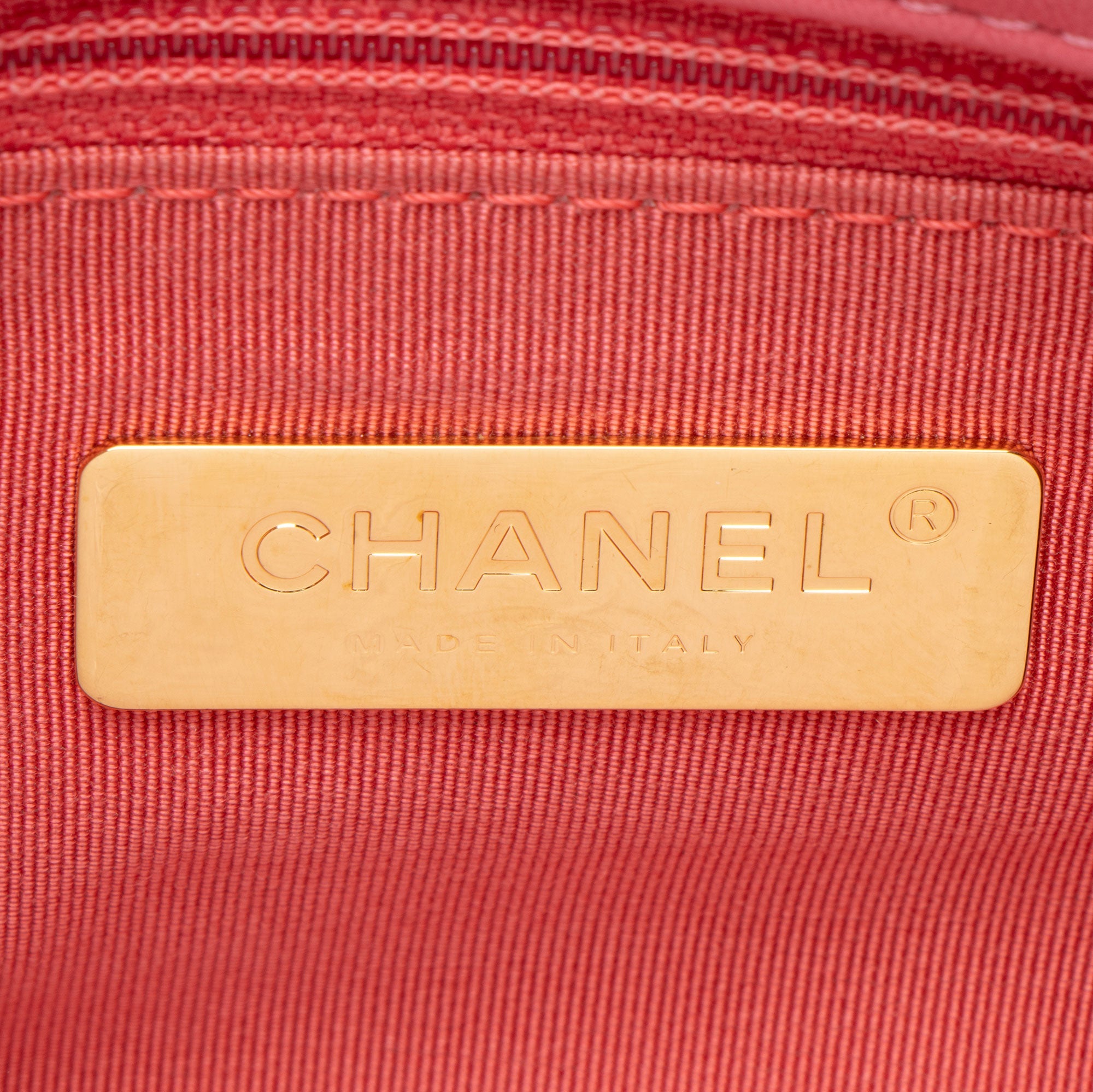 Chanel Lambskin 19 Medium Flap Shoulder Bag