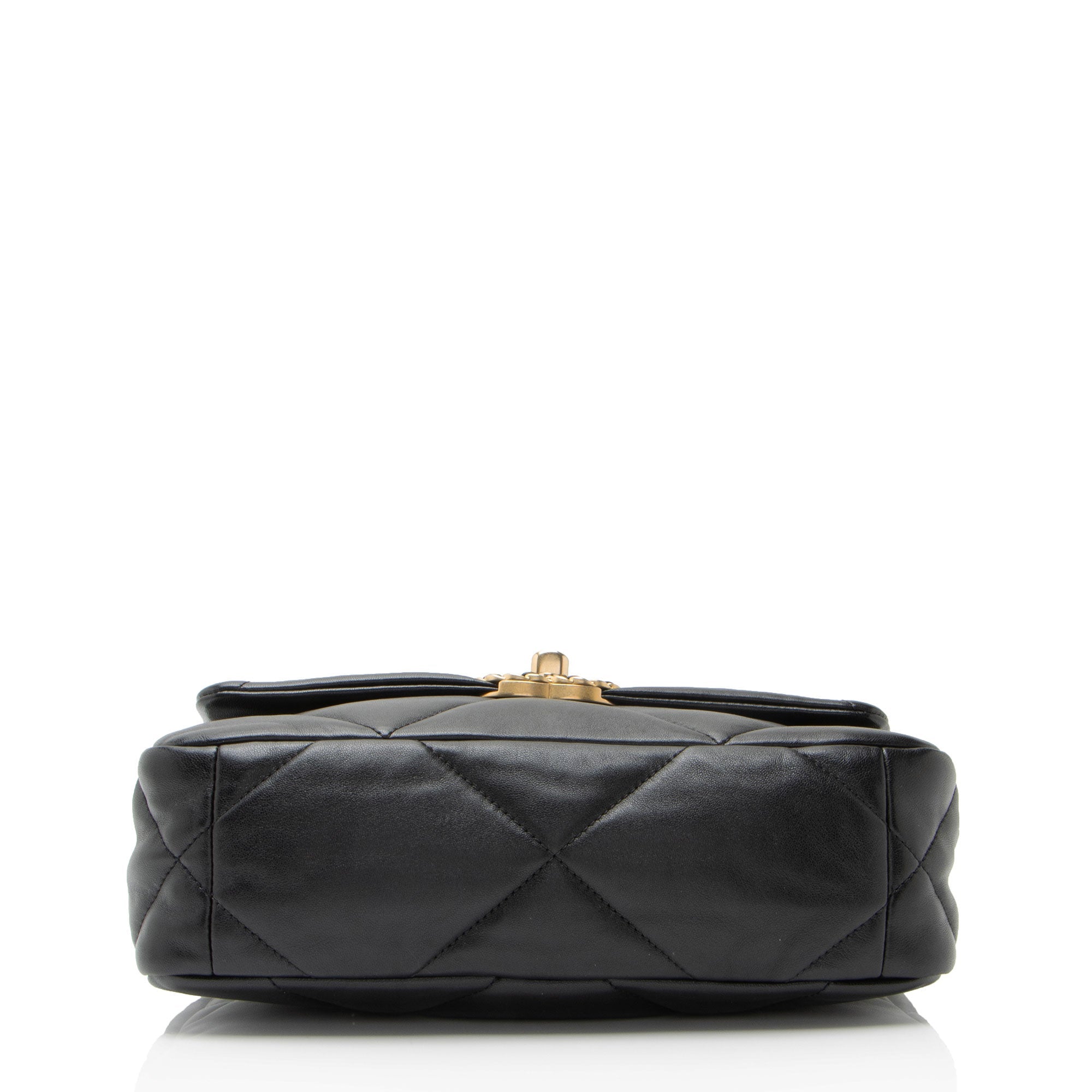 Chanel Lambskin 19 Medium Flap Shoulder Bag