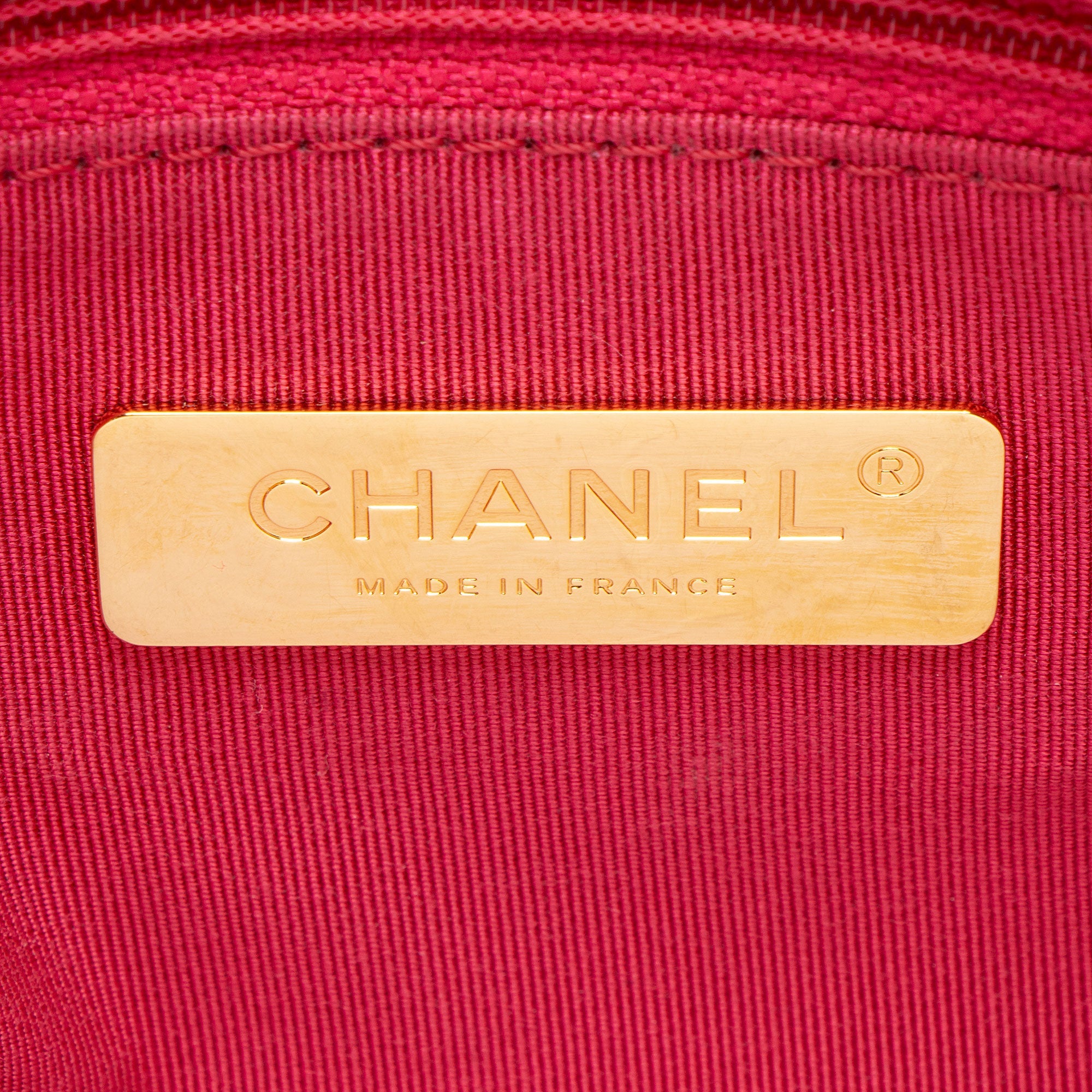 Chanel Lambskin 19 Medium Flap Shoulder Bag
