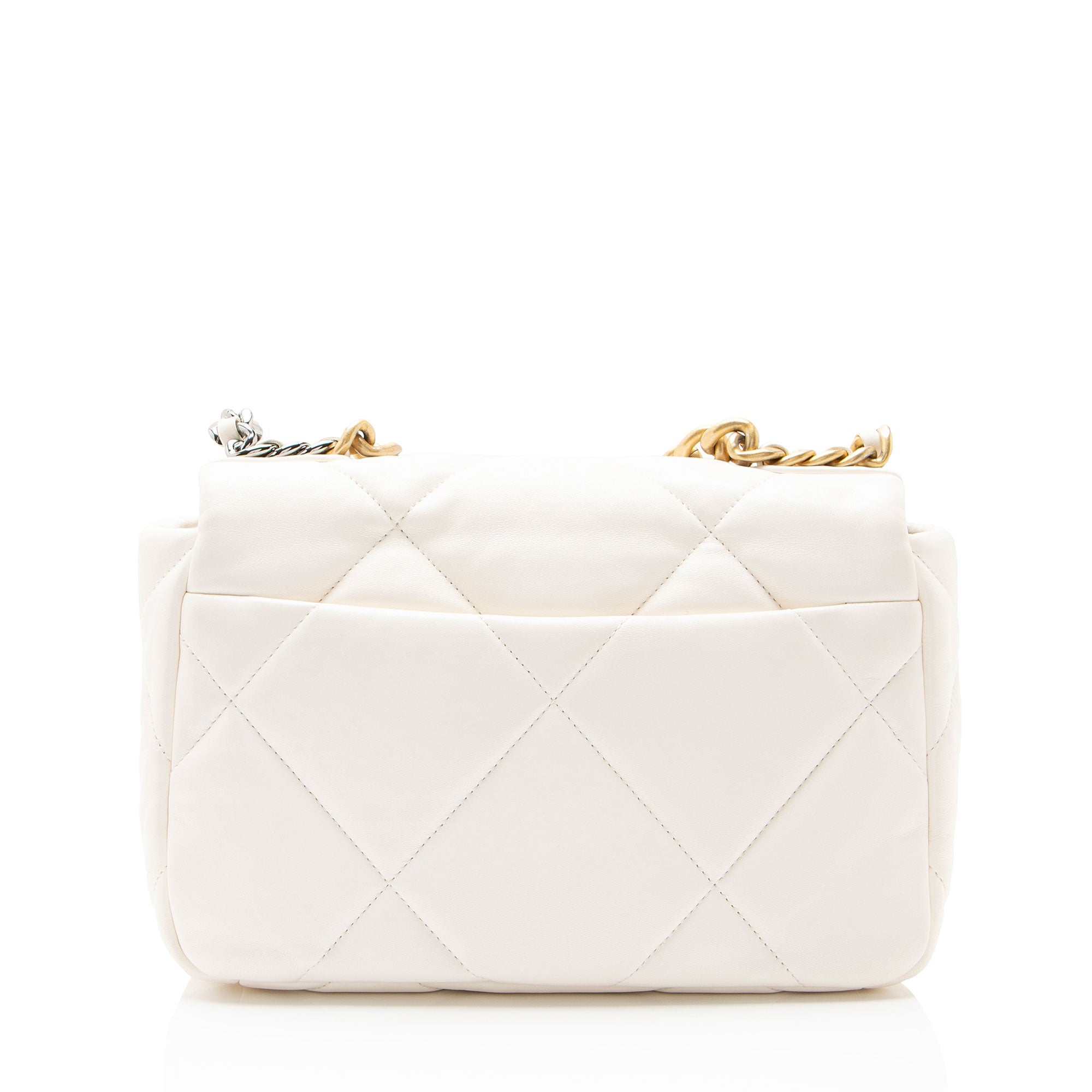 Chanel Lambskin 19 Medium Flap Shoulder Bag
