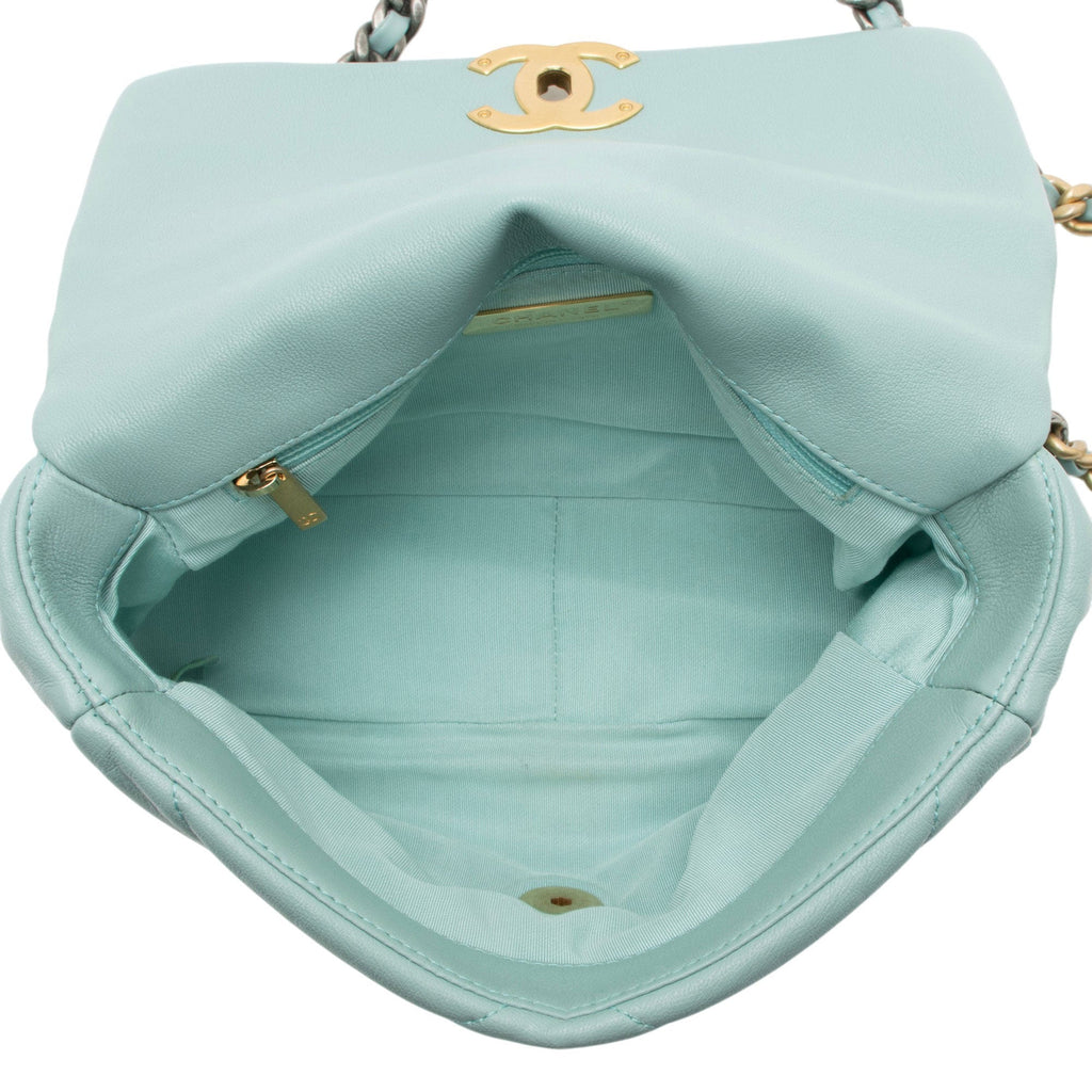 Chanel Lambskin 19 Medium Flap Shoulder Bag