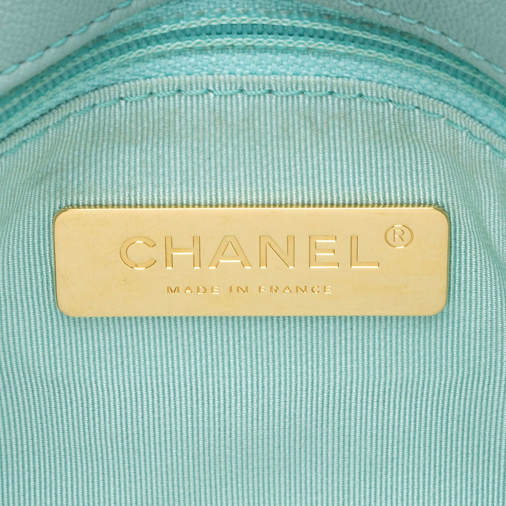 Chanel Lambskin 19 Medium Flap Shoulder Bag