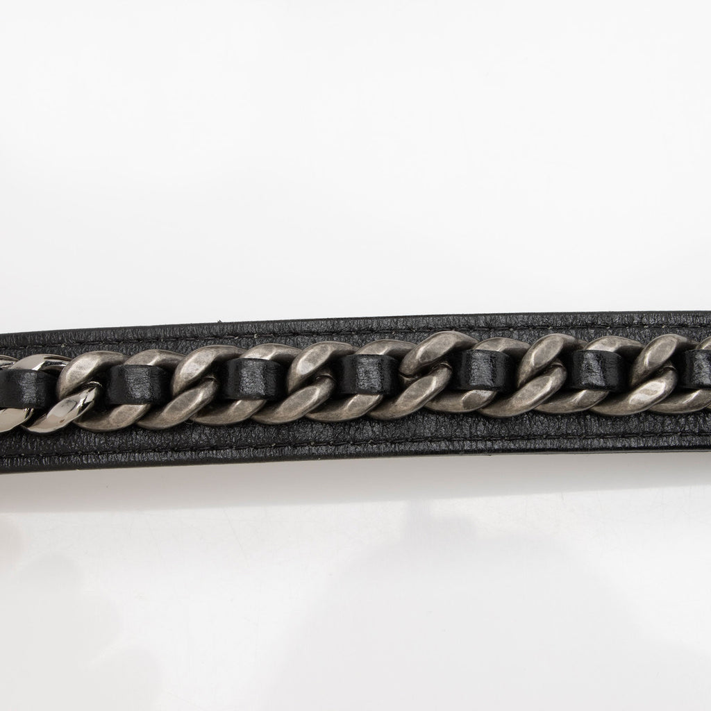 Chanel Lambskin 19 Round Clutch with Chain
