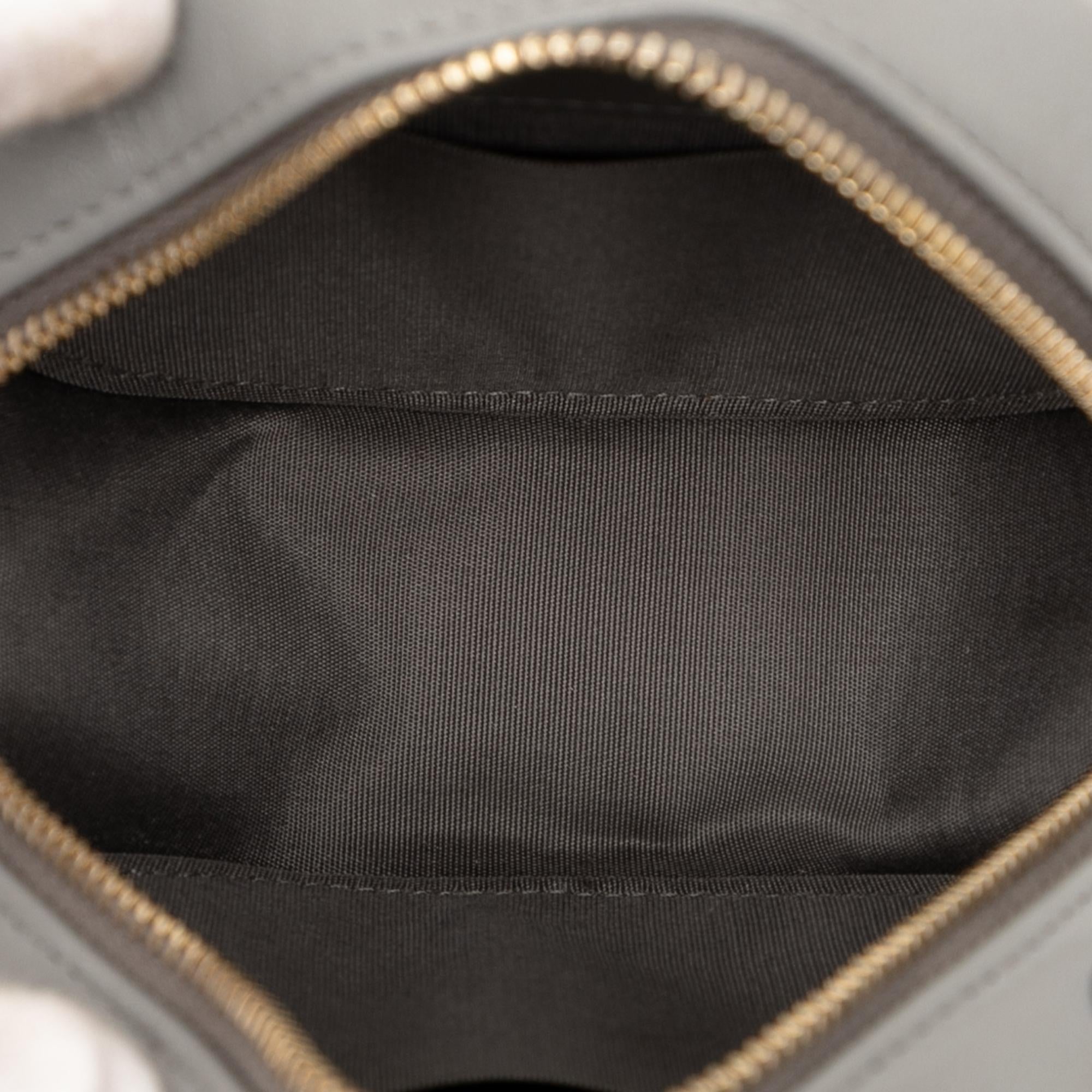 Chanel Lambskin 19 Round Clutch with Chain