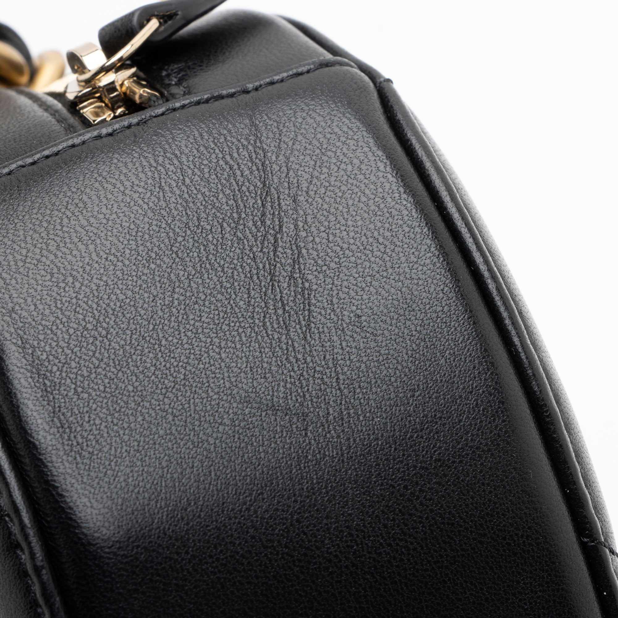Chanel Lambskin 19 Round Clutch with Chain