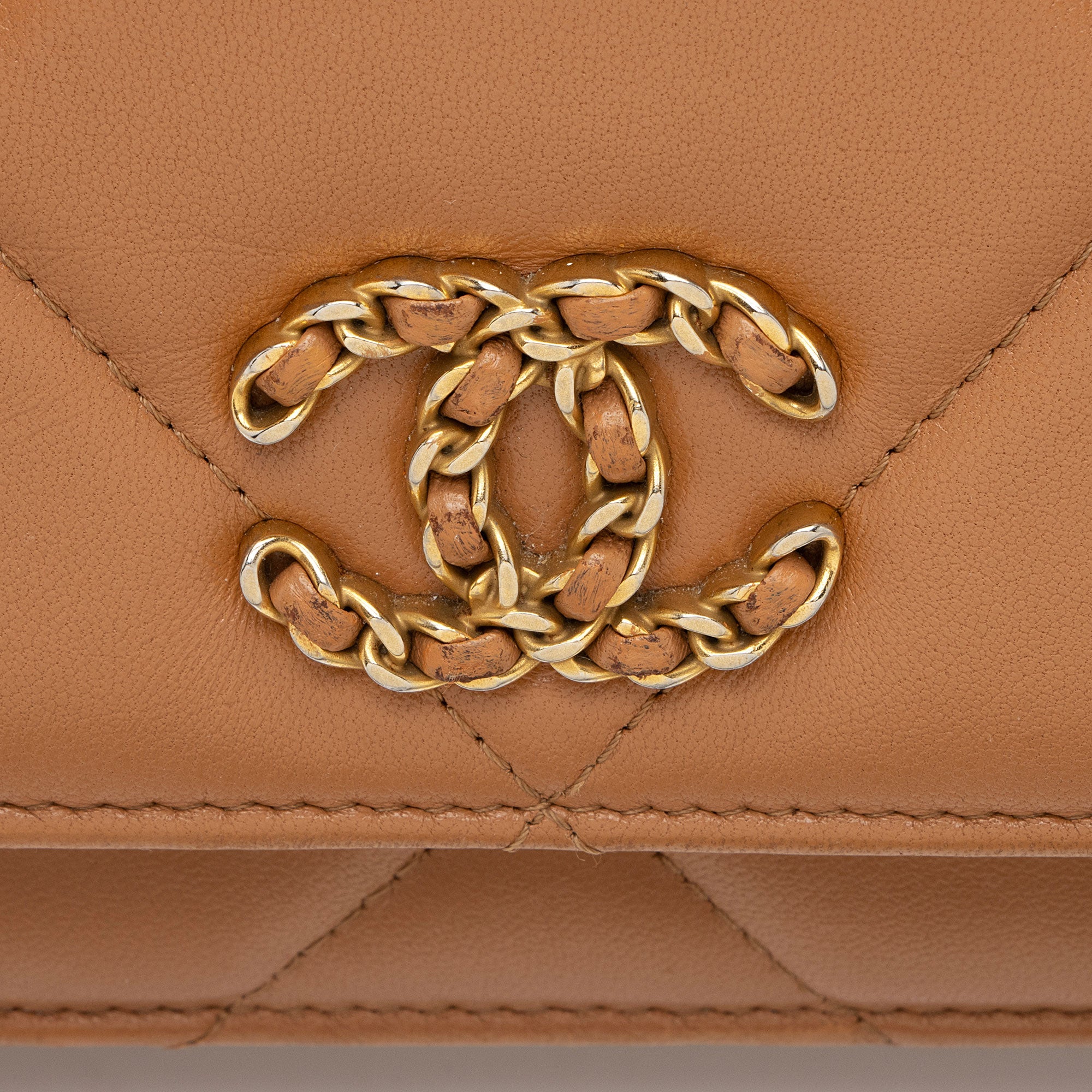 Chanel Lambskin 19 Wallet on Chain