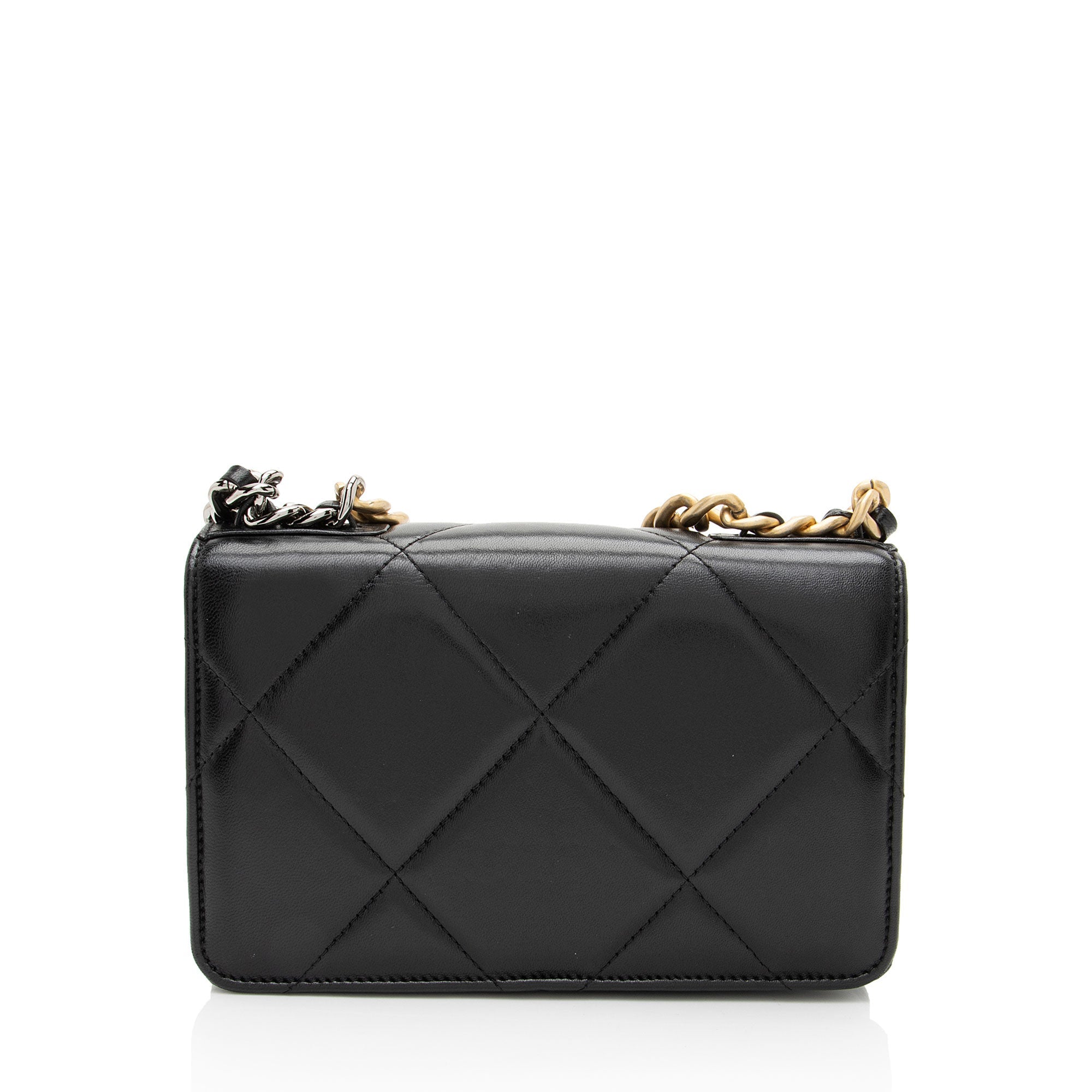 Chanel Lambskin 19 Wallet on Chain
