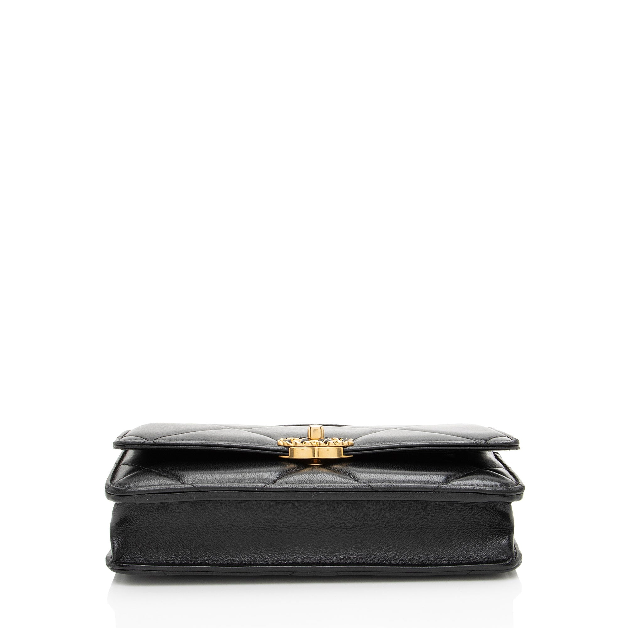 Chanel Lambskin 19 Wallet on Chain
