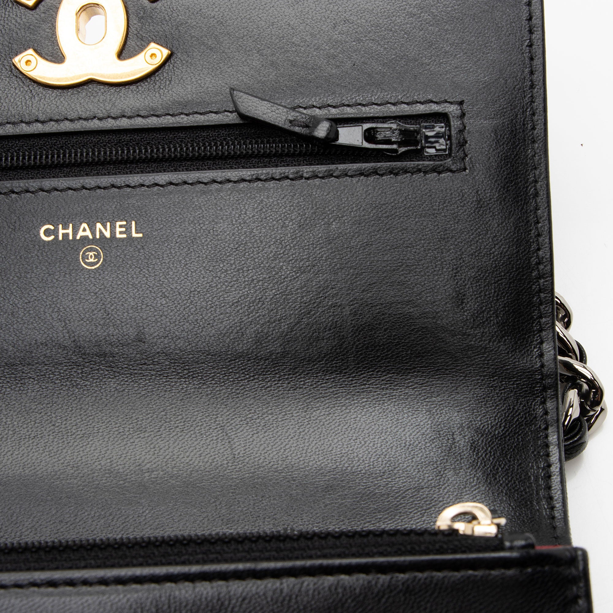 Chanel Lambskin 19 Wallet on Chain