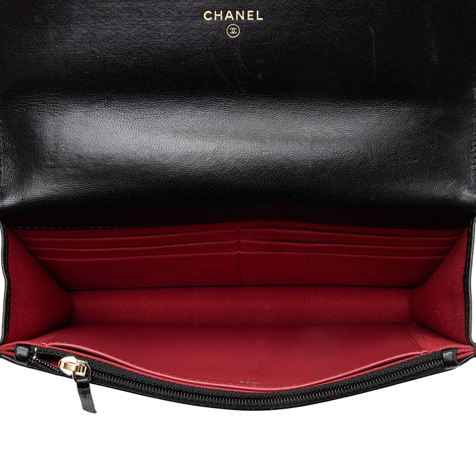 Chanel Lambskin 19 Wallet on Chain