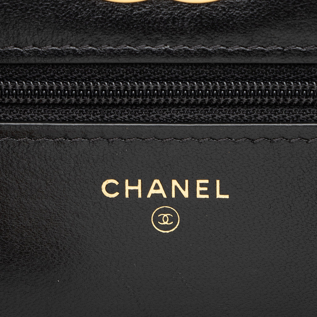 Chanel Lambskin 19 Wallet on Chain