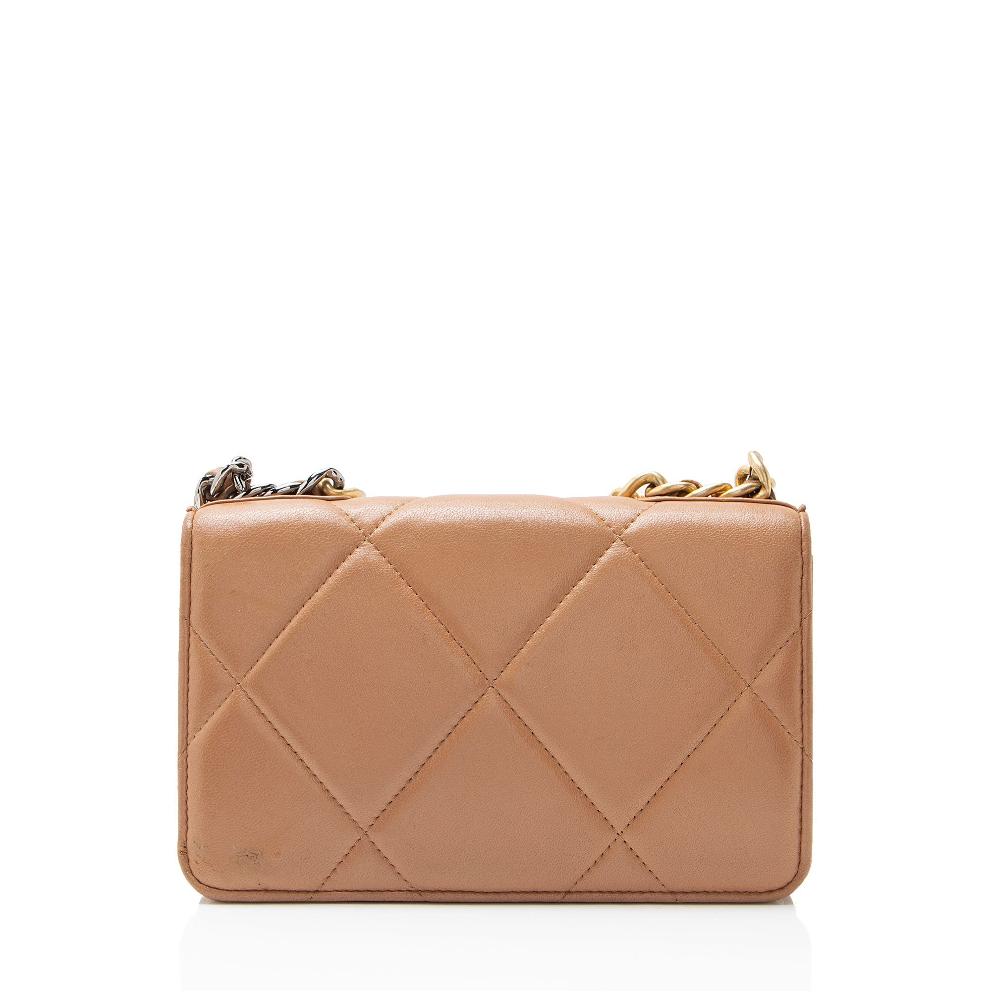 Chanel Lambskin 19 Wallet on Chain