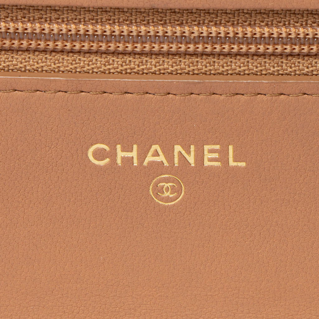Chanel Lambskin 19 Wallet on Chain