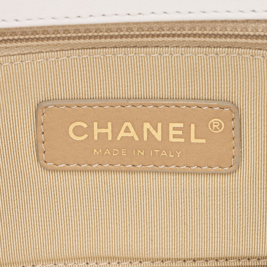 Chanel Lambskin A Real Catch Flap Bag