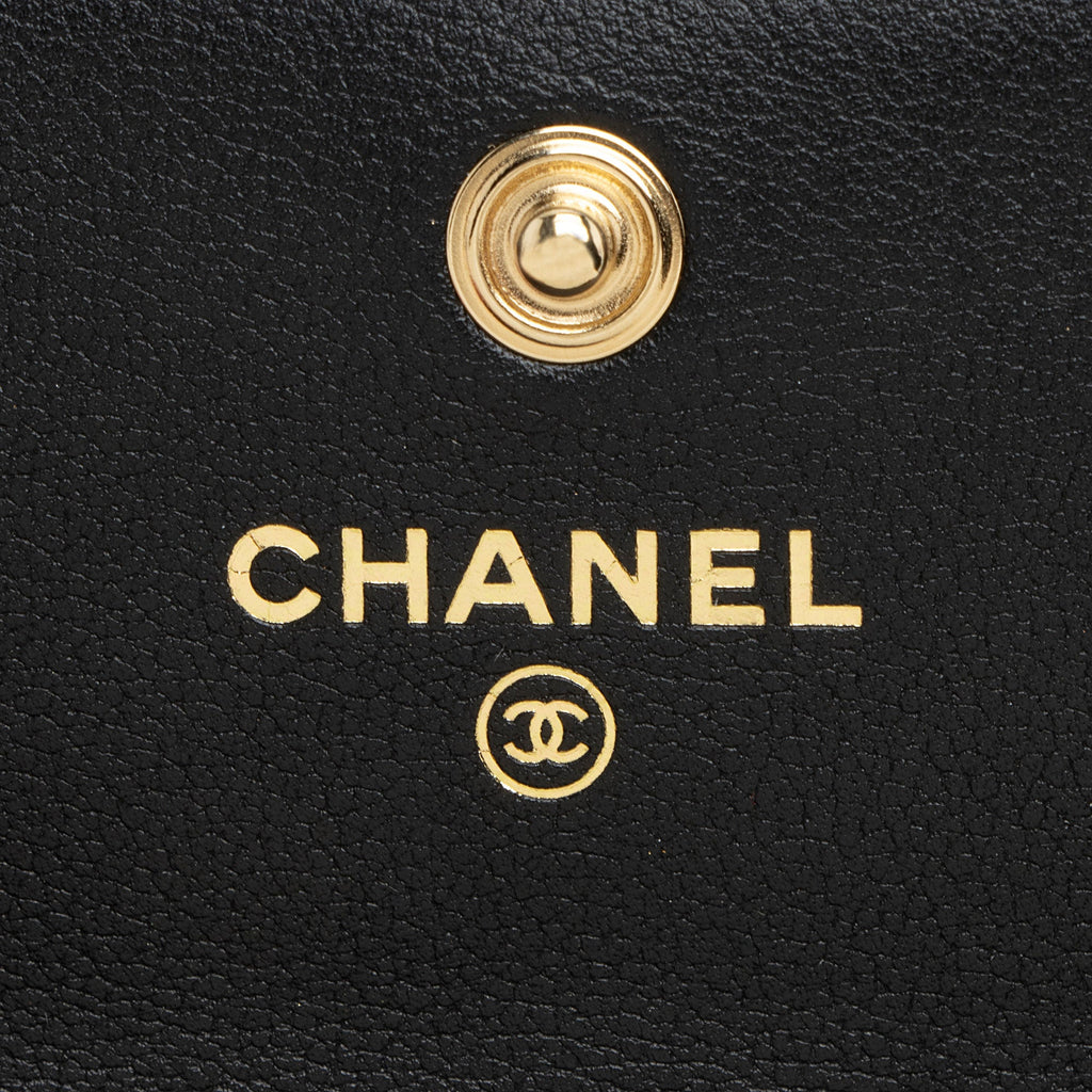 Chanel Lambskin About Pearls Chain Mini Bag