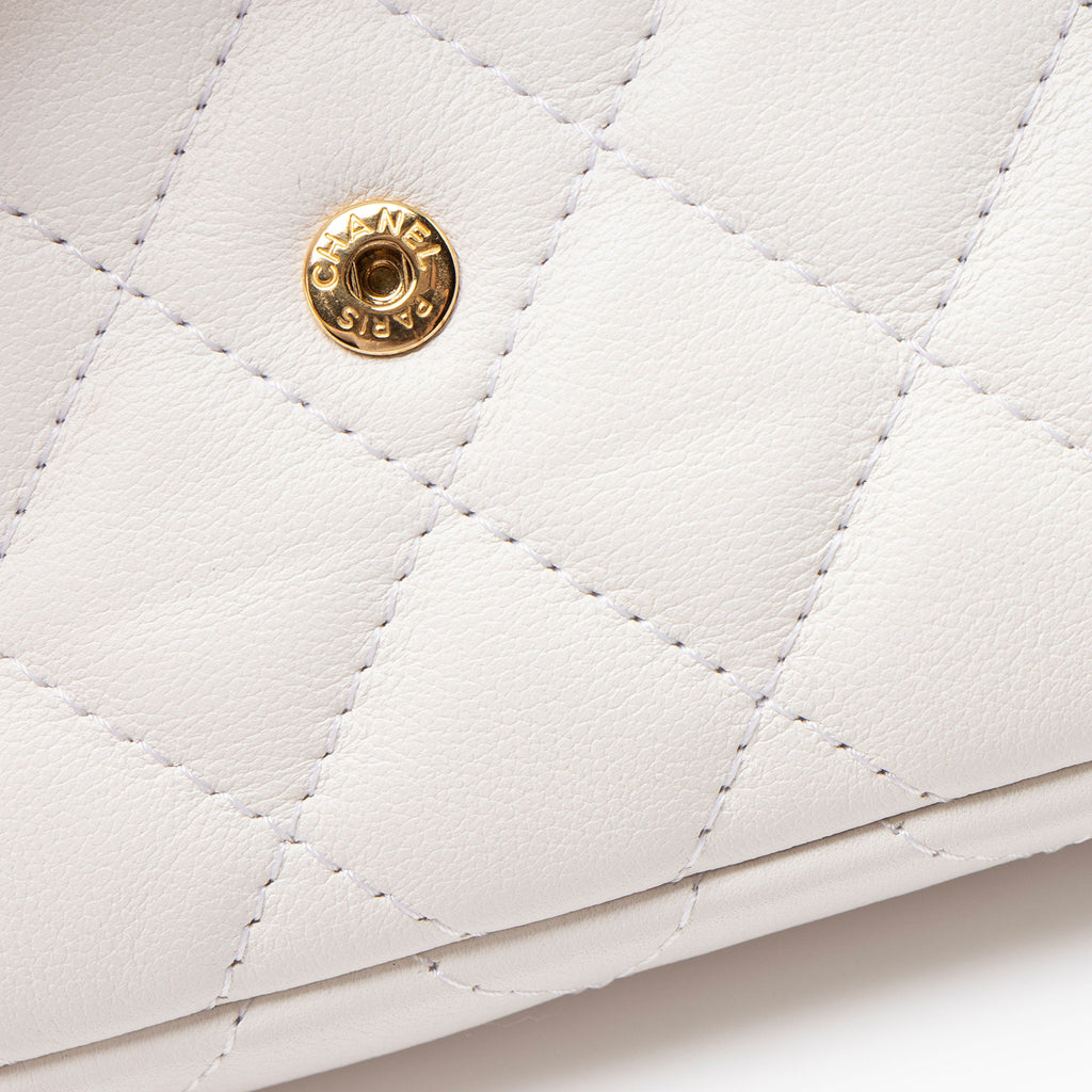 Chanel Lambskin About Pearls Chain Mini Bag