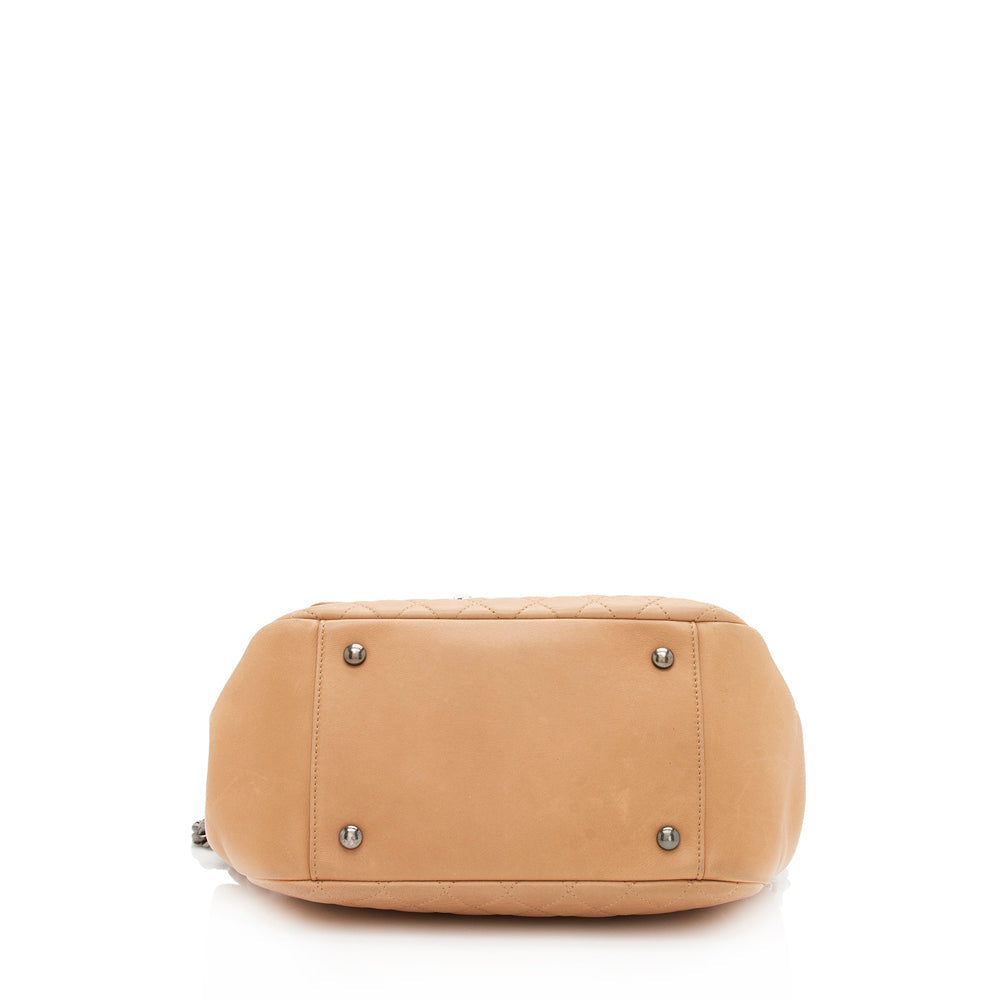 Chanel Lambskin Accordion Boy Chain Shoulder Bag (SHF-11685)