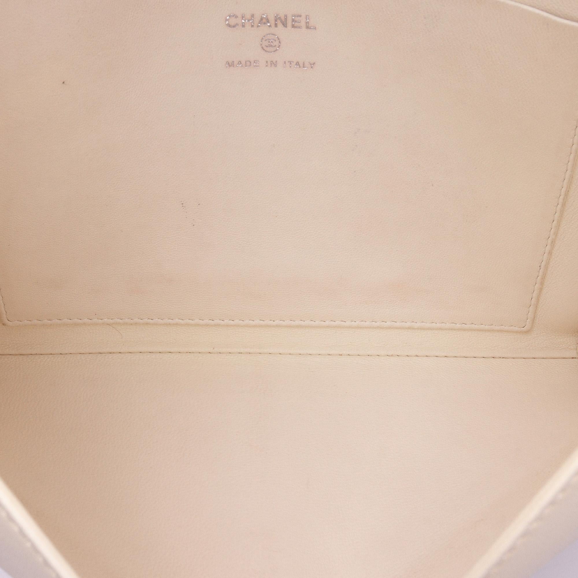 Chanel Lambskin Airlines Envelope Clutch