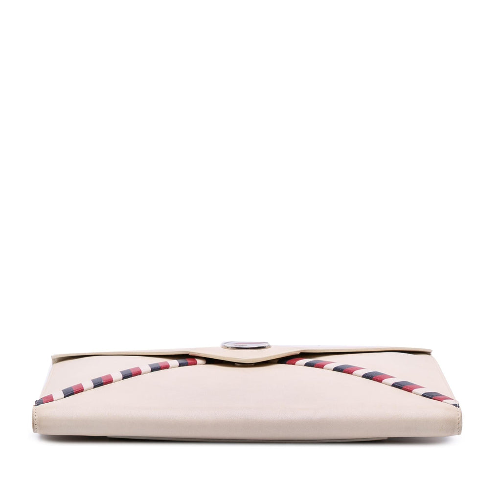 Chanel Lambskin Airlines Envelope Clutch