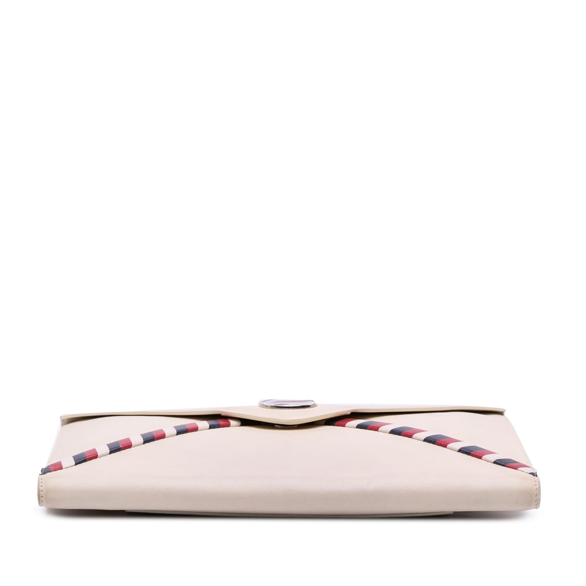 Chanel Lambskin Airlines Envelope Clutch