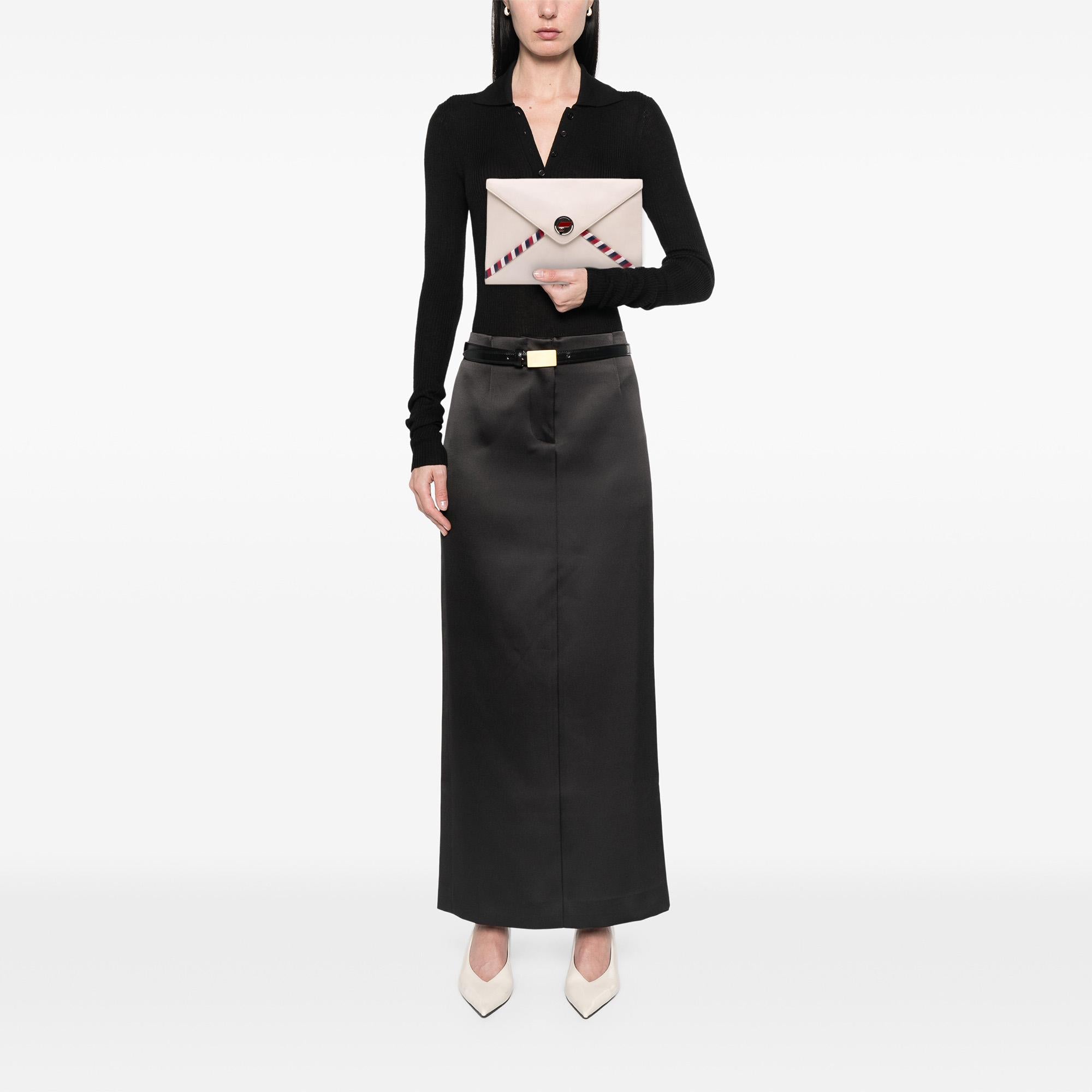 Chanel Lambskin Airlines Envelope Clutch