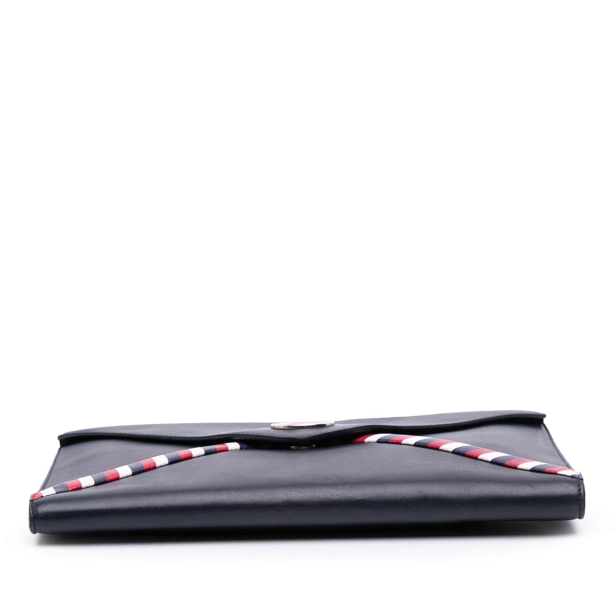 Chanel Lambskin Airlines Envelope Clutch