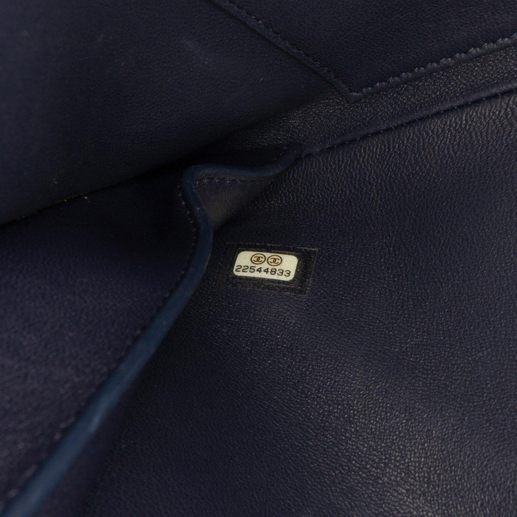 Chanel Lambskin Airlines Envelope Clutch
