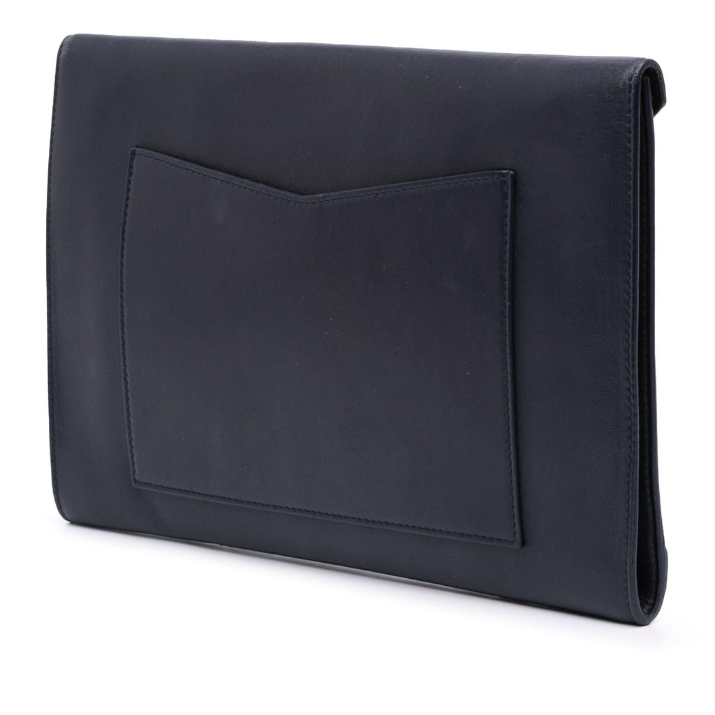 Chanel Lambskin Airlines Envelope Clutch