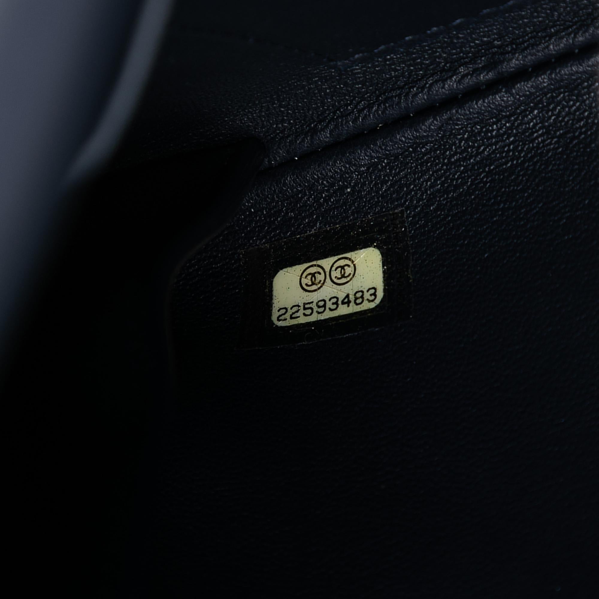 Chanel Lambskin Airlines Envelope Clutch