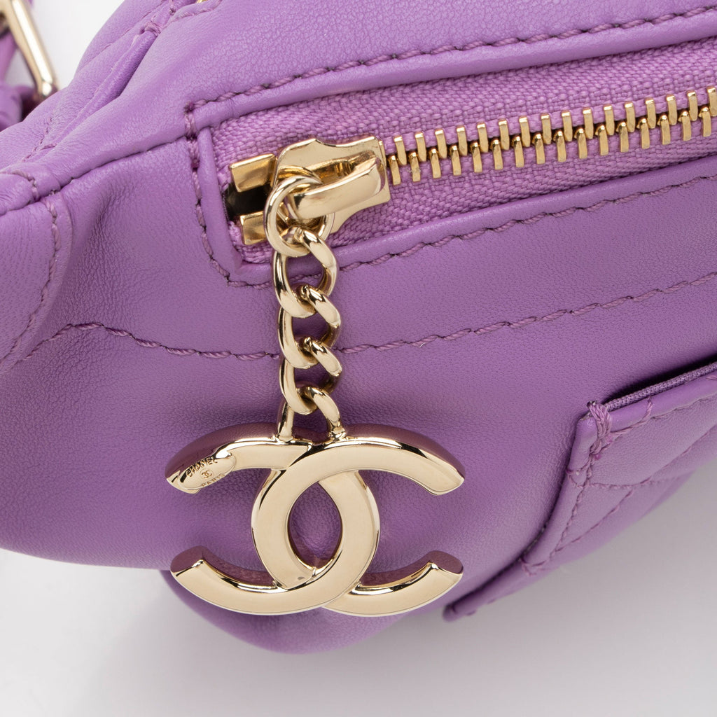 Chanel Lambskin Bi Classic Waist Bag