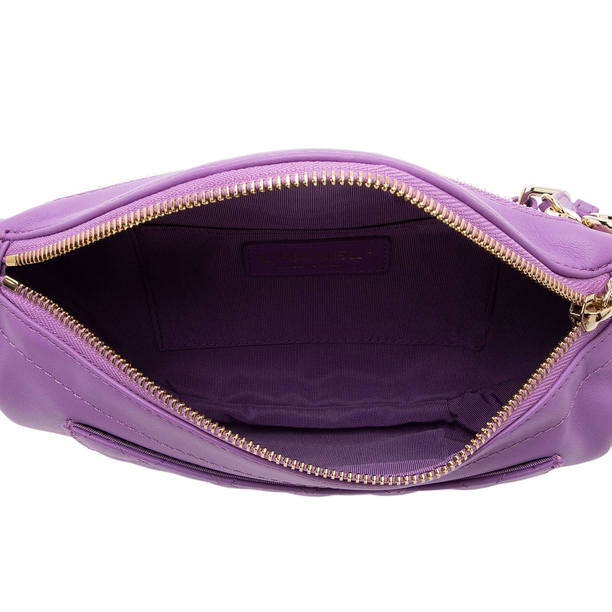 Chanel Lambskin Bi Classic Waist Bag
