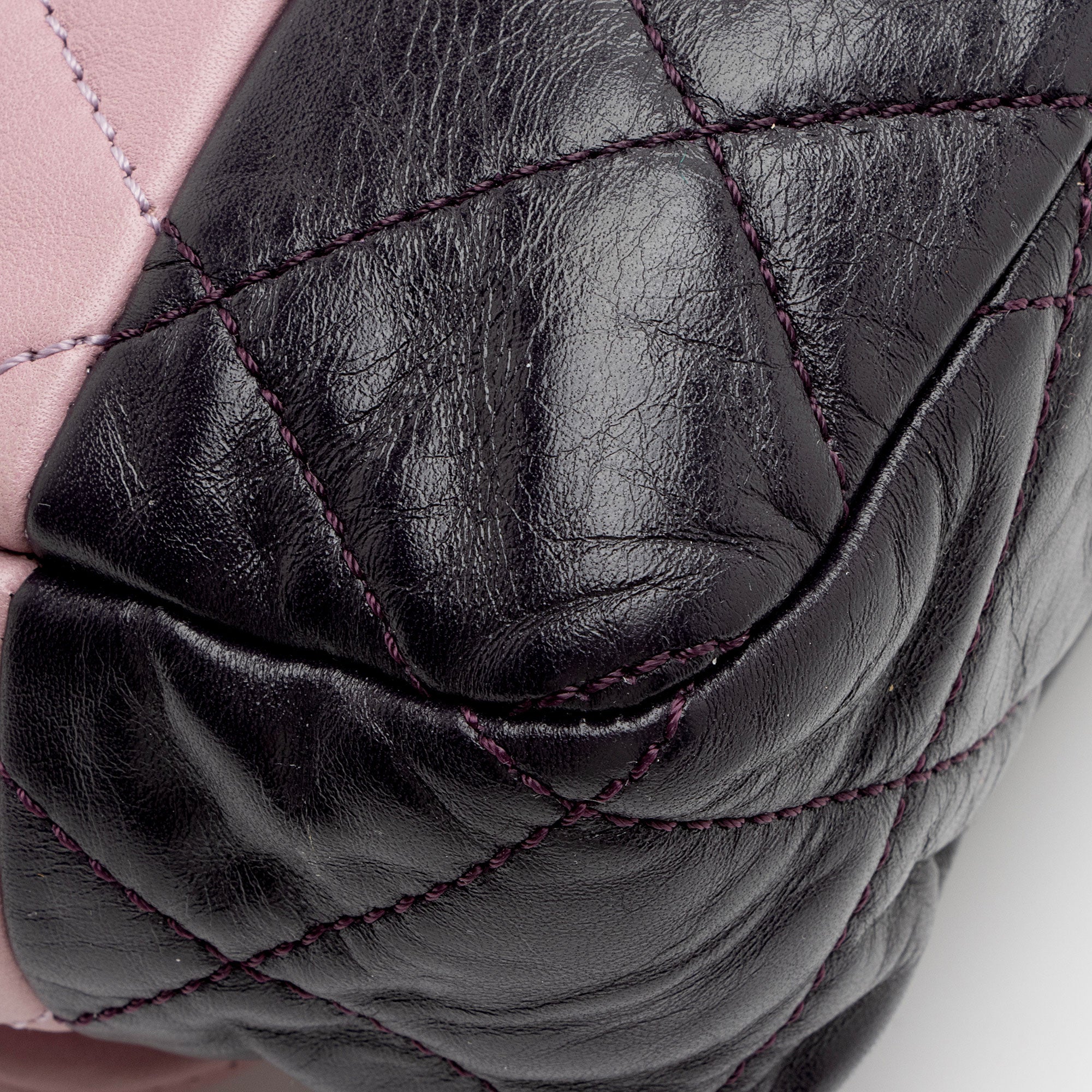 Chanel Lambskin Bicolor CC Medium Single Flap Bag