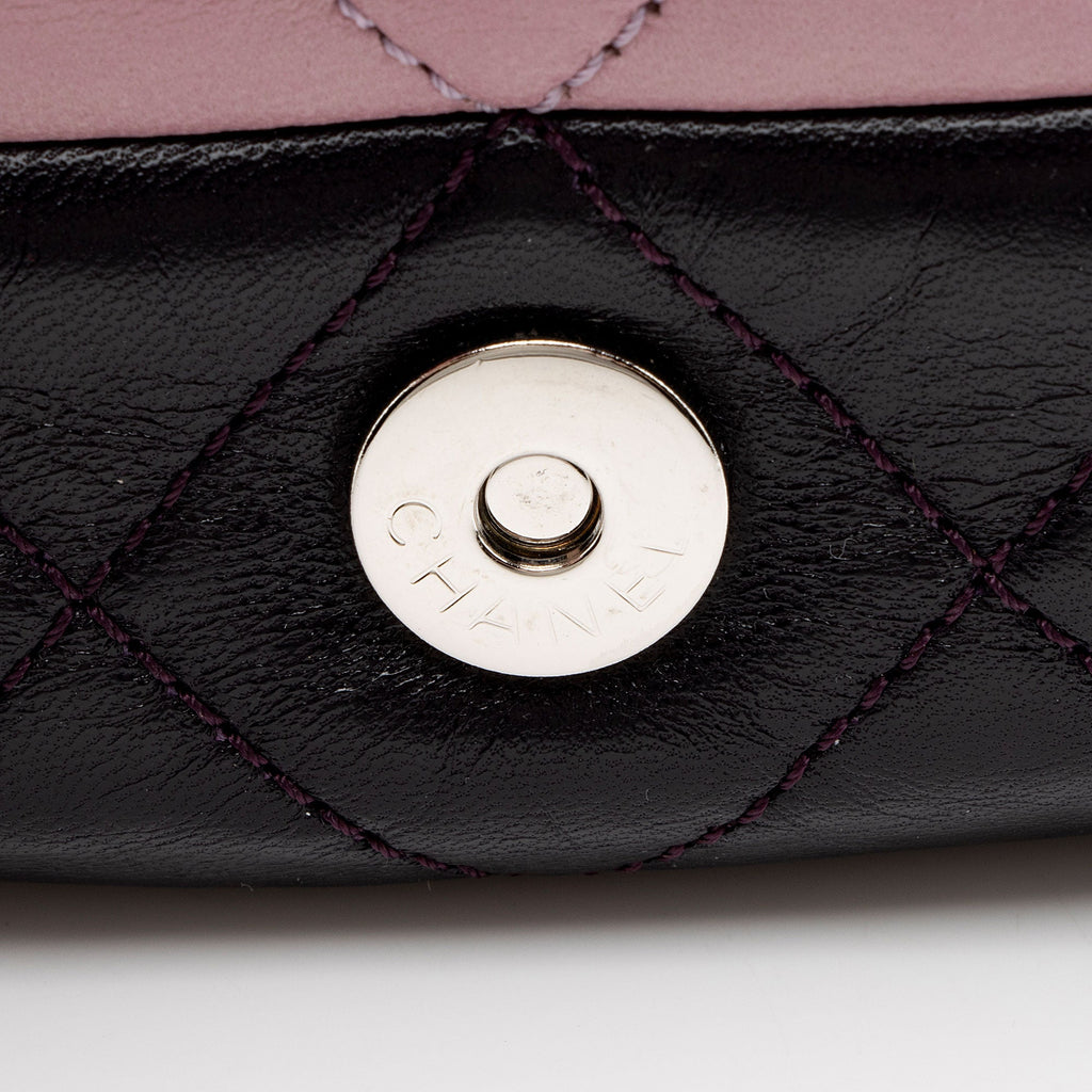 Chanel Lambskin Bicolor CC Medium Single Flap Bag