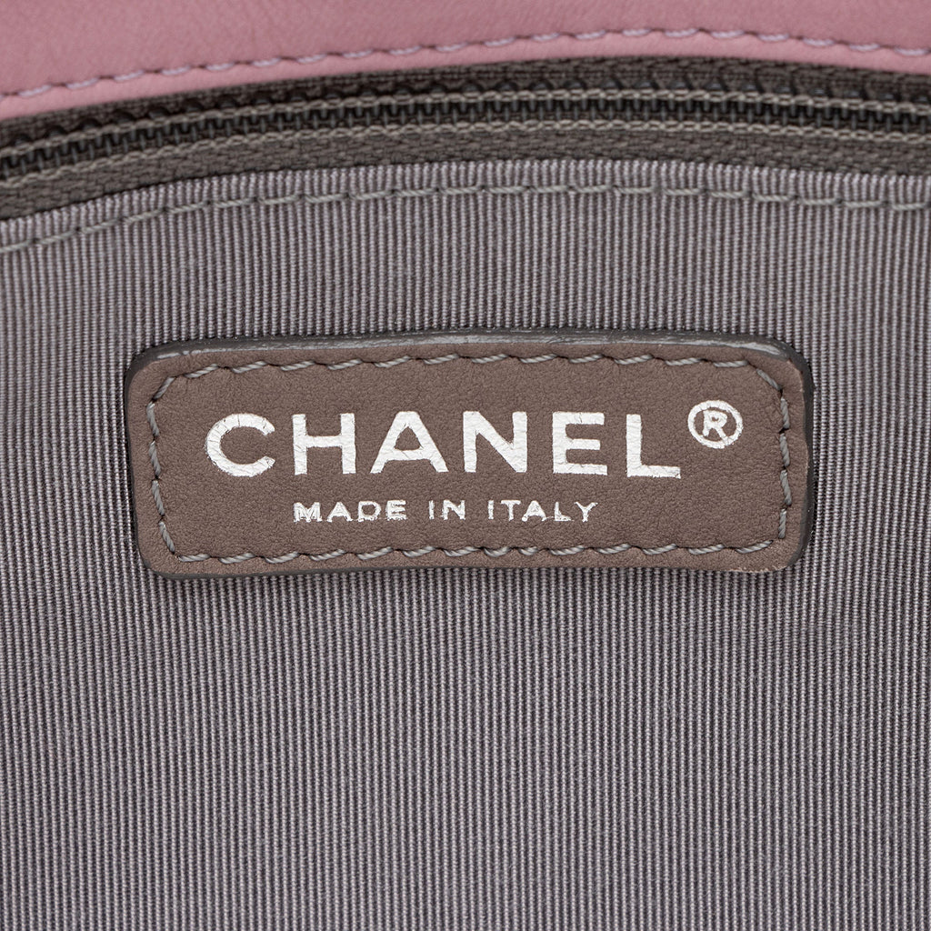 Chanel Lambskin Bicolor CC Medium Single Flap Bag