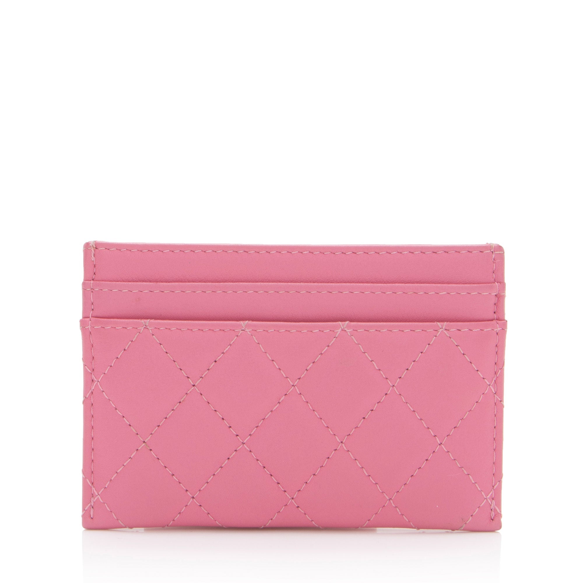 Chanel Lambskin Boy Card Holder (SHF-xyoKJV)