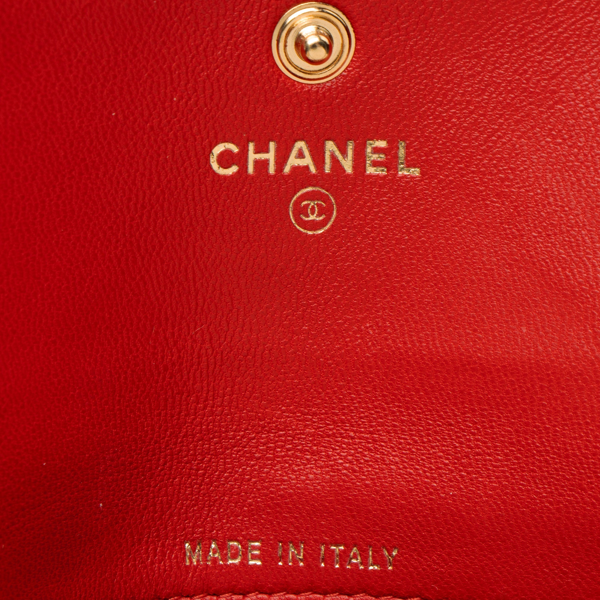 Chanel Lambskin Boy Clutch on Chain