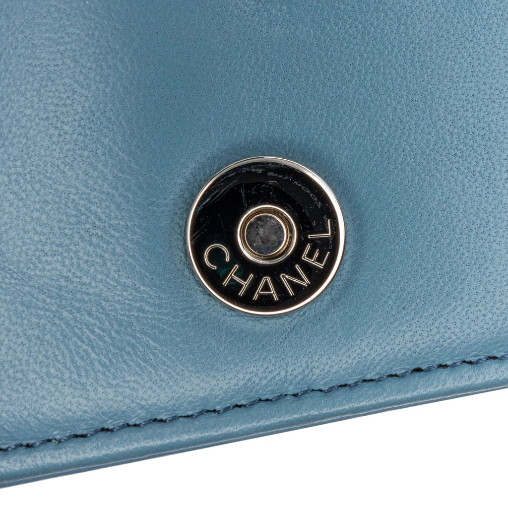Chanel Lambskin Boy Wallet On Chain