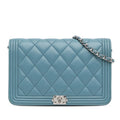 Chanel Lambskin Boy Wallet On Chain