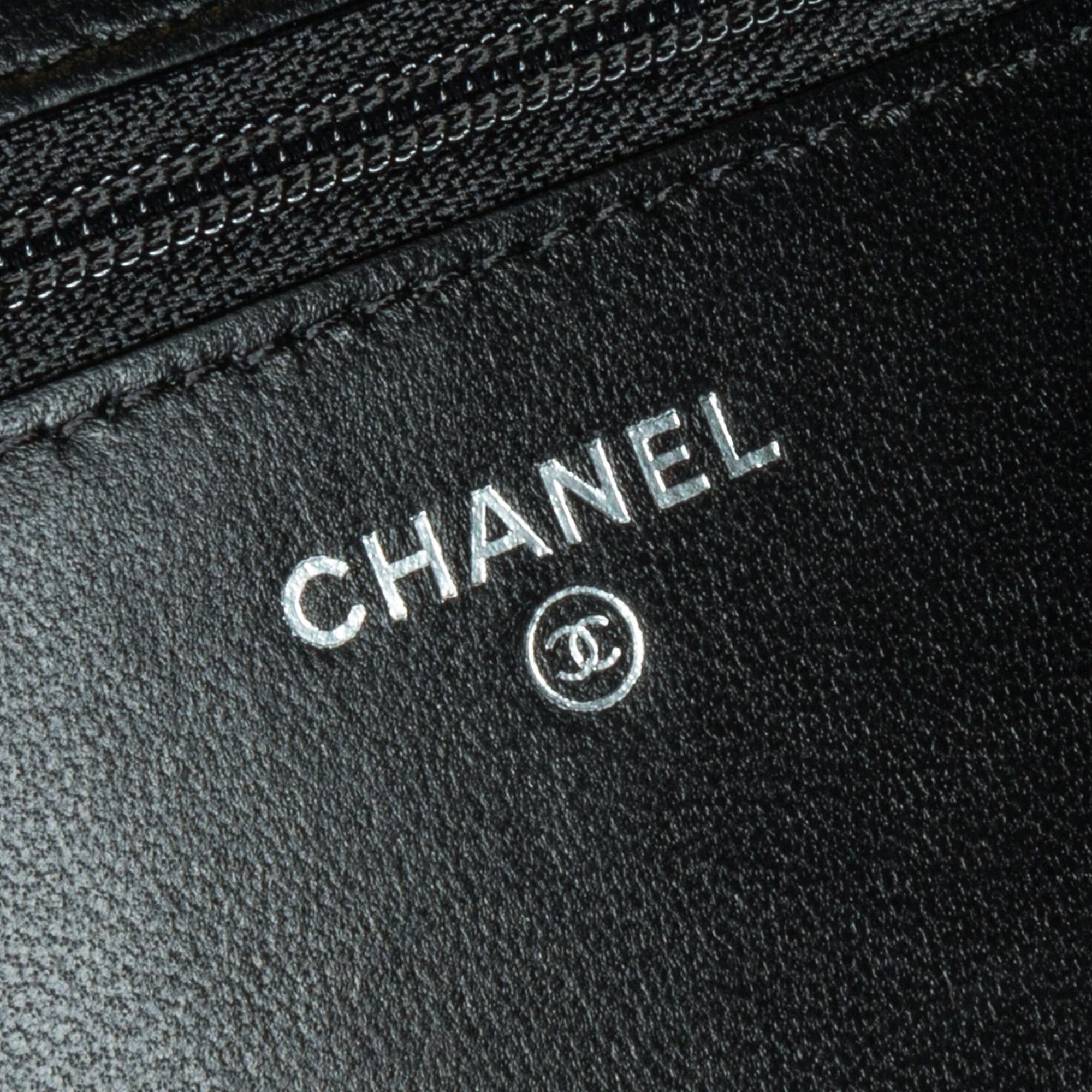 Chanel Lambskin Boy Wallet On Chain