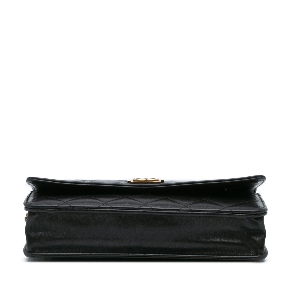 Chanel Lambskin Boy Wallet On Chain