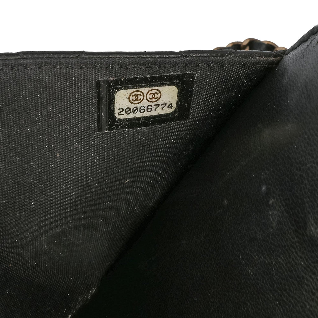 Chanel Lambskin Boy Wallet On Chain