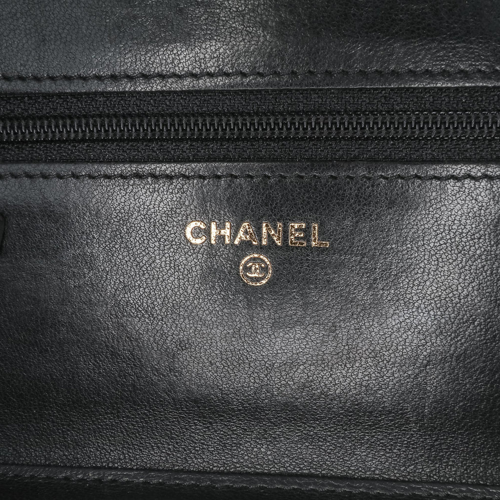 Chanel Lambskin Boy Wallet On Chain