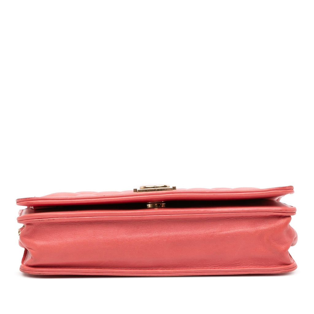 Chanel Lambskin Boy Wallet On Chain