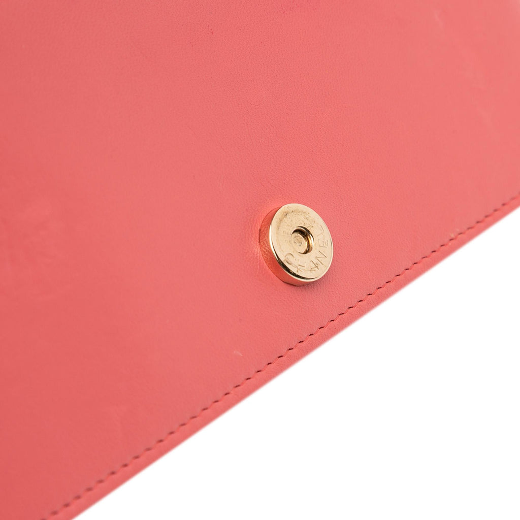 Chanel Lambskin Boy Wallet On Chain